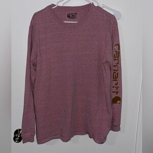 Carhartt dusty pink tee
